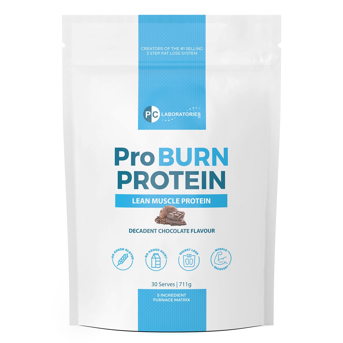 ProBURN Protein by PC Laboratories Chocolate