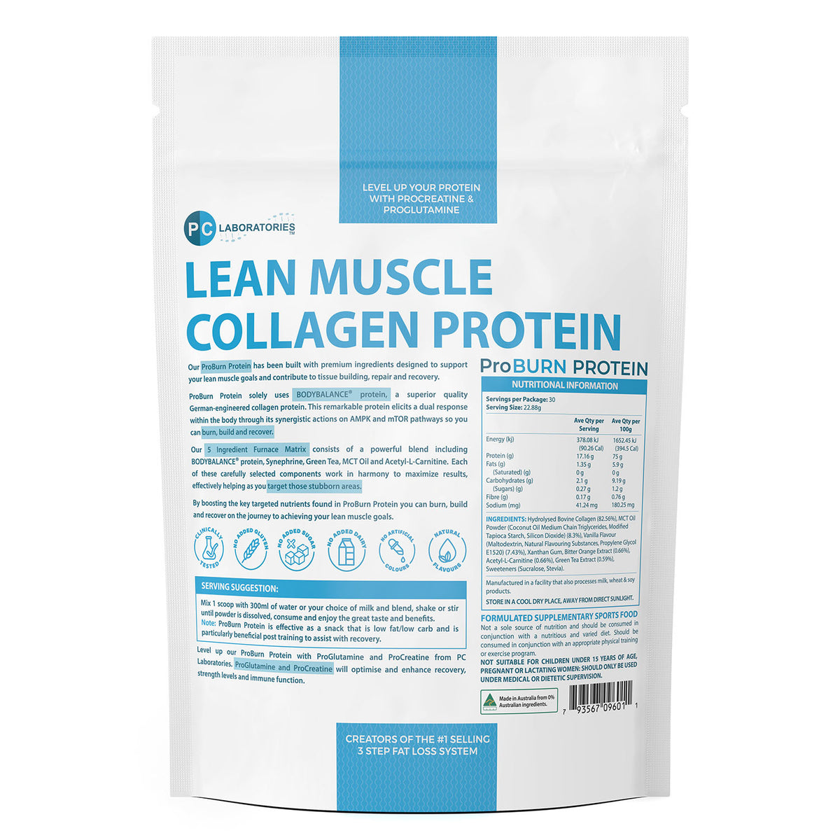 ProBURN Protein | PC Laboratories Supplements