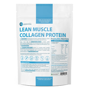 ProBURN Protein by PC Laboratories Vanilla Nutritional Panel